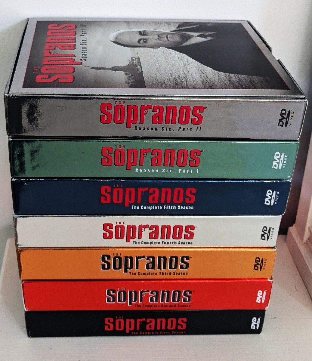 The Sopranos DVD Box Sets, Complete Seasons 1, 2, 3, 4, 5 & 6