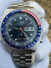 Vintage Seiko Pouge Men's Automatic Chronograph Watch 6139-6002 Ref
