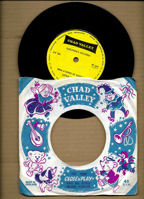 CHAD VALLEY - EP-Sing a song of sixpence/Little Bo-peep/Humpty Dumpty/Here we go