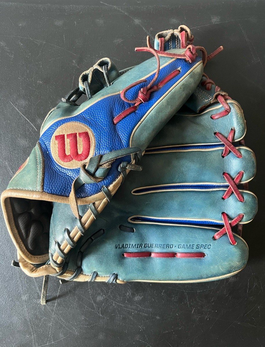 希少⚫︎Wilson A2000 VG27 硬式グラブ ブルーSS ゲレーロjr Wilson A2000 VG27 GM Vlad Guerrero Jr Game Spec Mitt 12.25” Blue