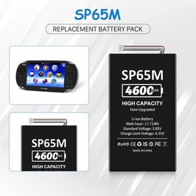 SHENMZ PS Vita 1000 Battery [2025 Version] - 4600mAh 0 Cycle Replacement for Son