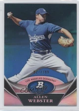 2011 Bowman Platinum Prospects Blue /199 Allen Webster #BPP68