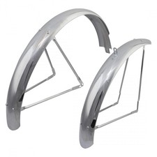 Sunlite Cruiser Full Balloon Fender Pair Cruiser Chrome 26x2.125 26x75mm Steel