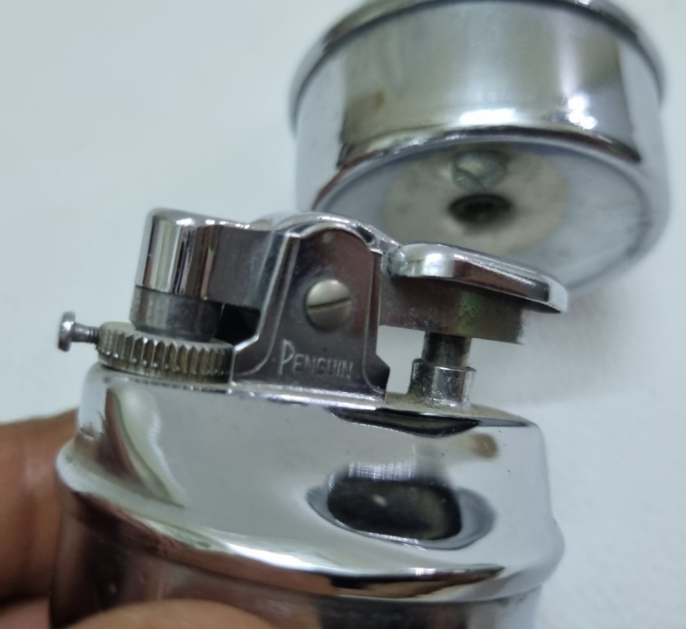 Vintage Table Lighter INSERT Fits Round Base Lot of 2 - For Parts only ...