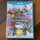 Super Smash Bros Nintendo Wii U Video Game Complete in Box CIB Tested
