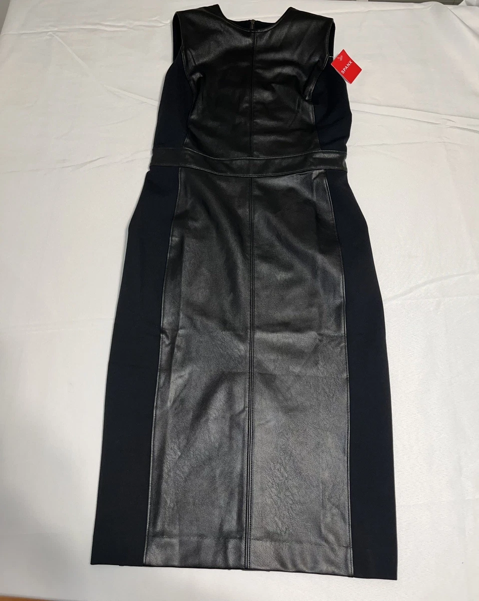 chinese dress ladies Black Leather Multi-Zipper Dress main image 1