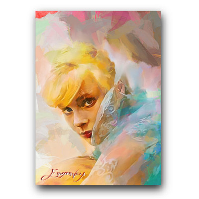 Elke Sommer 3 Art Card Limited 19/50 Edward Vela Signed (Movies