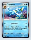 Vaporeon - Scarlet & Violet 151 134/165 - Holo Rare - NM - Pokémon TCG