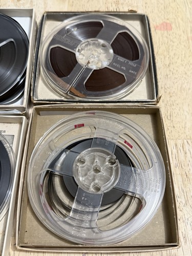 Menge 6 gebrauchte 5" Zoll Tonbänder gemischte Marken Scotch Supertape - Bild 5 von 8