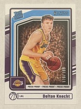 2024-25 Panini Donruss - Rated Rookie Dalton Knecht Press Proof  /199
