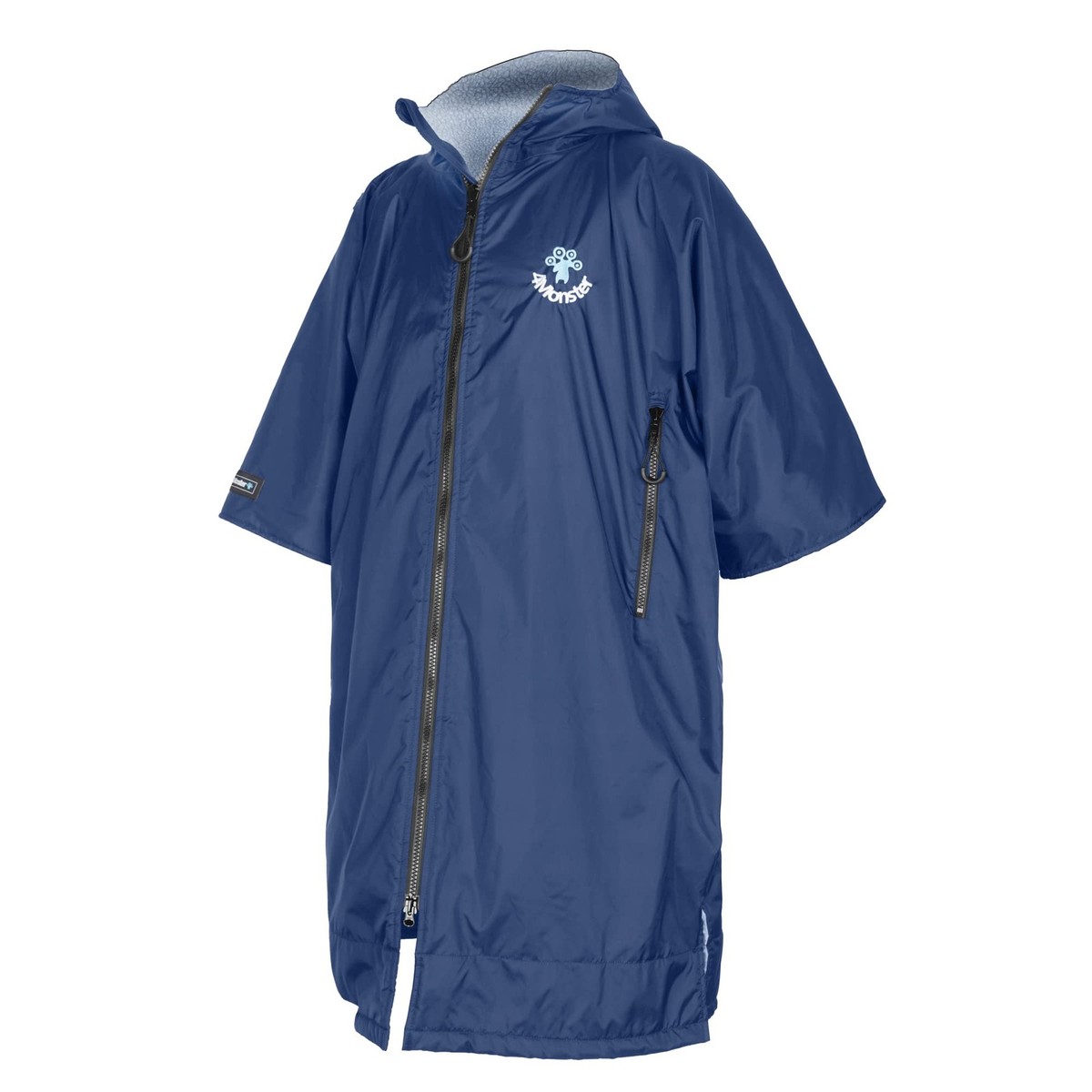 4MonsterSwim Parka with Hood,Quick-Dry Wetsuit Changing Robe