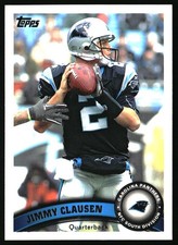 2011 Topps #433 Jimmy Clausen Carolina Panthers