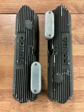 Original 1968 68 Shelby Gt500 Kr 428 Cobra Lemans Valve Covers Pair S7ms6582