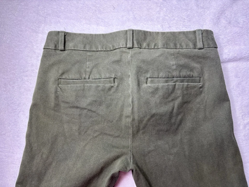 Pantalones pequeños Banana Republic verde oliva Sloan - talla 4 Foto 3 de 3