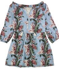 maison Jules Womens a A-line Dress, Blue, 8