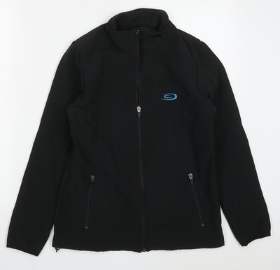 Crane Damen Jacke schwarz Größe S Reißverschluss