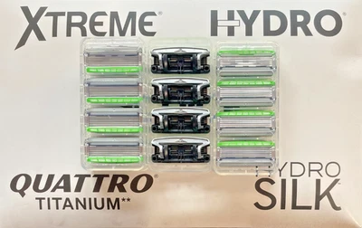 Schick Hydro 5-Blade Skin Comfort Sensitive Skin Mens Razor Blades 12 pk - Image 1 of 4