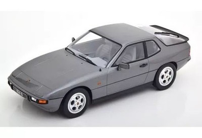 KK Scale 1/18 Porsche 924 S 1986 grau metallic Diecast Modellauto gebraucht