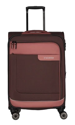 travelite VIIA 4W Trolley M Trolley Spring Rose hellrot - Bild 1 von 4