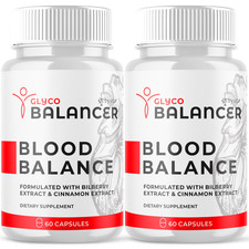  2 Pack Glyco Balancer Pills Advanced Blood Health Support GlycoBalancer 120Ct