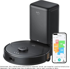 Image of eufy X8 Pro Robot Vacuum Cleaner with Mop and Self-Empty Station, for Pet Hair