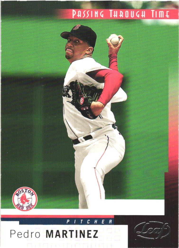 2004 Leaf #267 Pedro Martinez Red Sox Expos  Baseball Card