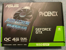 ASUS Phoenix GeForce GTX 1650 SUPER OC 4GB GDDR6 VR Ready DX12 DP HDMI DVI