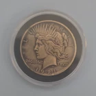 1921  high relief  Peace  dollar key date xf-au