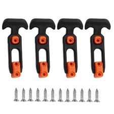 Rubber Flexible T-Handle Hasp Draw Latch for Tool Box, Cooler, Golf Cart or E...