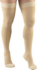 Truform 8848 Compression Stockings Extra Firm 30-40 mmHg Thigh High Beige XL NEW