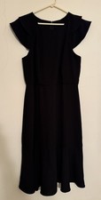 BANANA REPUBLIC BLACK WOMEN DRESS SIZE 12 TALL brand new with Tags