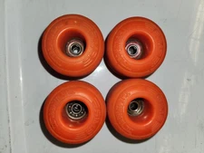 SimS Street Wheels Orange SimS The Wheel  2 skateboard old school Set Of 4