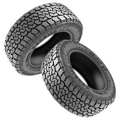 2 Cosmo Gripit XT LT275/60R20 123/120S Xtreme All Terrain, 50K Mileage, 10 PLY