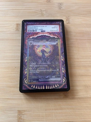 Umbreon EX 217/187 SAR Terastal Festival Japanese PSA 10 Gem Mint Extended Art