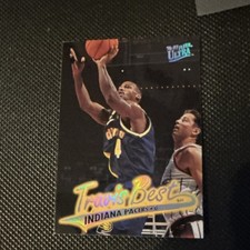 Fleer Ultra - 1996-97 Travis Best #195 Indiana Pacers Basketball Card