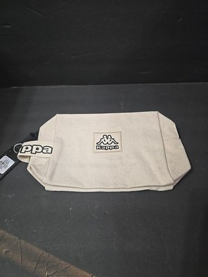 Kappa x Primark Natural Canvas Pouch Bag Logo Strap NWT One Size