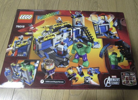 Lego Marvel 76018 Avengers Lab Smash Hulk MODOK Falcon Minifigures New Sealed