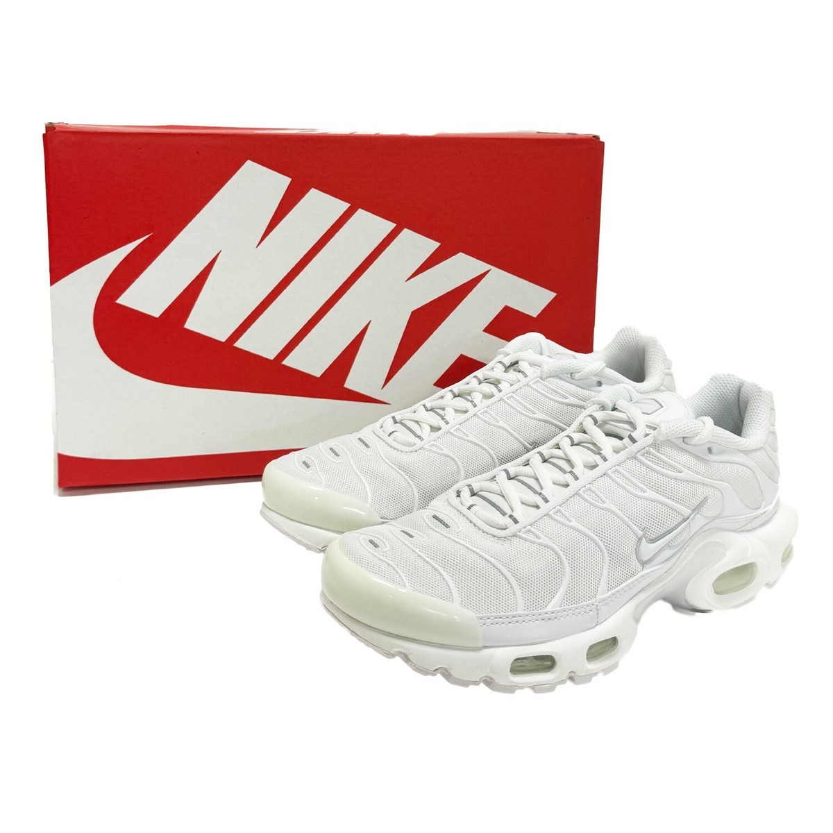 Size 8 - Nike Air Max Plus Triple White W for sale online | eBay Size 8 - Nike Air Max Plus Triple White W for sale online | eBay