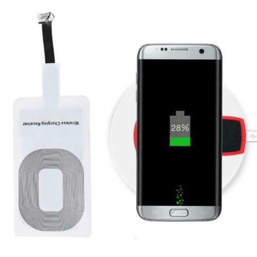 Wireless Charger Receiver For Andriod iPhone Type-C Adapter Charging  - Picture 1 of 10