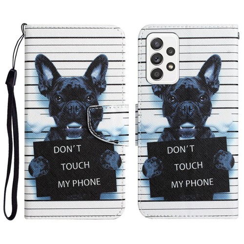 Cat Dog Butterfly Leather Wallet Phone Case For Samsung A13 A23 A34 A53 5G A54 - Picture 17 of 44