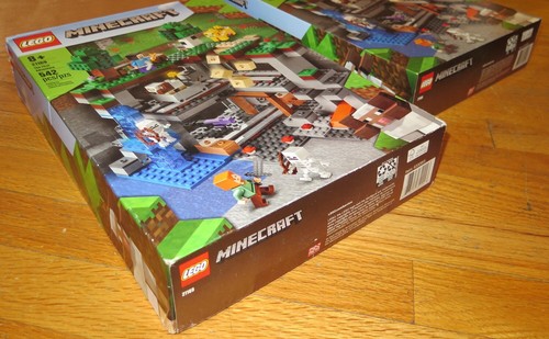 LEGO Minecraft - 5 versiegelte Sets - 21169 21168 21170 21176 (Regalspuren) - Bild 4 von 10
