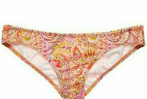 Victoria Secret Convertible 36C Top strappy High waist Large bikini Warm Paisley - Picture 11 of 12