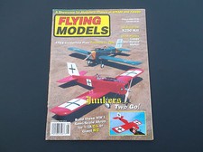 VINTAGE FLYING MODEL MAGAZINE AUGUST 2000 R/C PLANES - BOATS - CARS VG-COND 