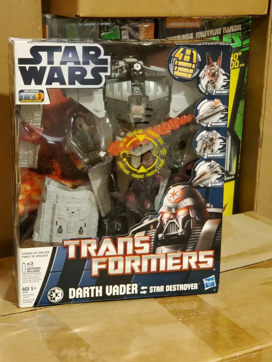 Star wars transformers darth online vader to star destroyer