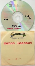PUCCINI Manon Lescaut Live 4.10.2002 Oren 2-CD Adina Nitescu/Dario Volonte