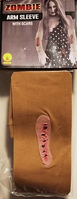 Zombie Bras Manche Avec Cicatrices Facile Accessoire Costume Homme Femme Plaie - Photo 1/3