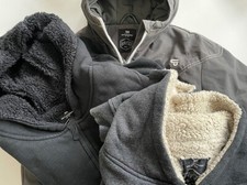 TITUS Jacke und Hoodi, 164, gefüttert und warm, alle drei für 20.- 