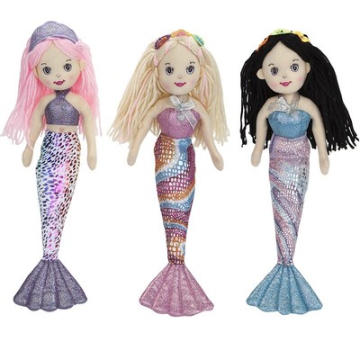 mermaid soft doll