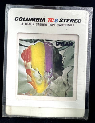 Bob Dylan Dylan 8-Track Tape 1973 Columbia PCA 32747 Partially Shrinkwrapped