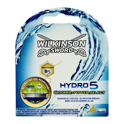 Wilkinson Sword Hydro 5 GROOMER POWER SELECT Auswahl an Rasierklingen -OHNE OVP